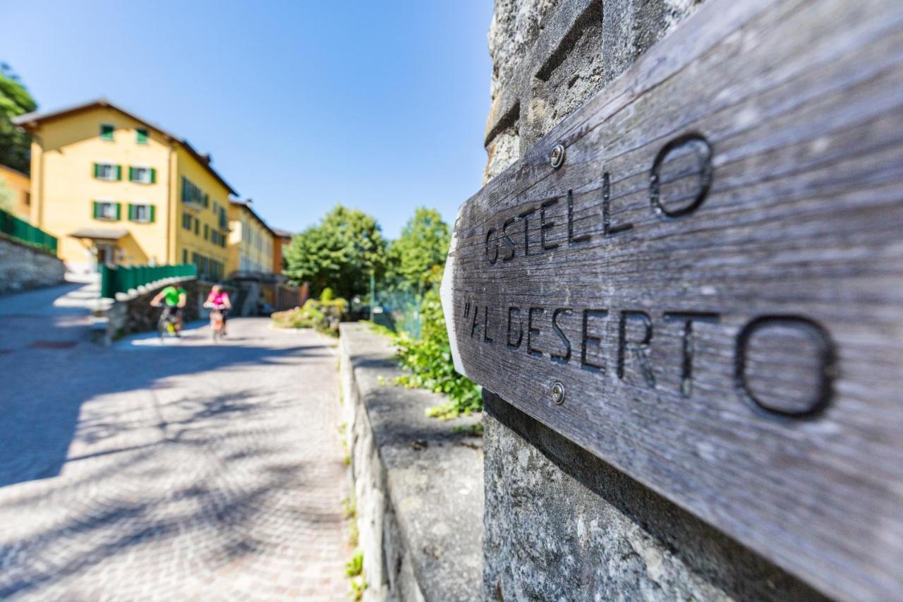 Ostello Al Deserto Chiavenna Bagian luar foto